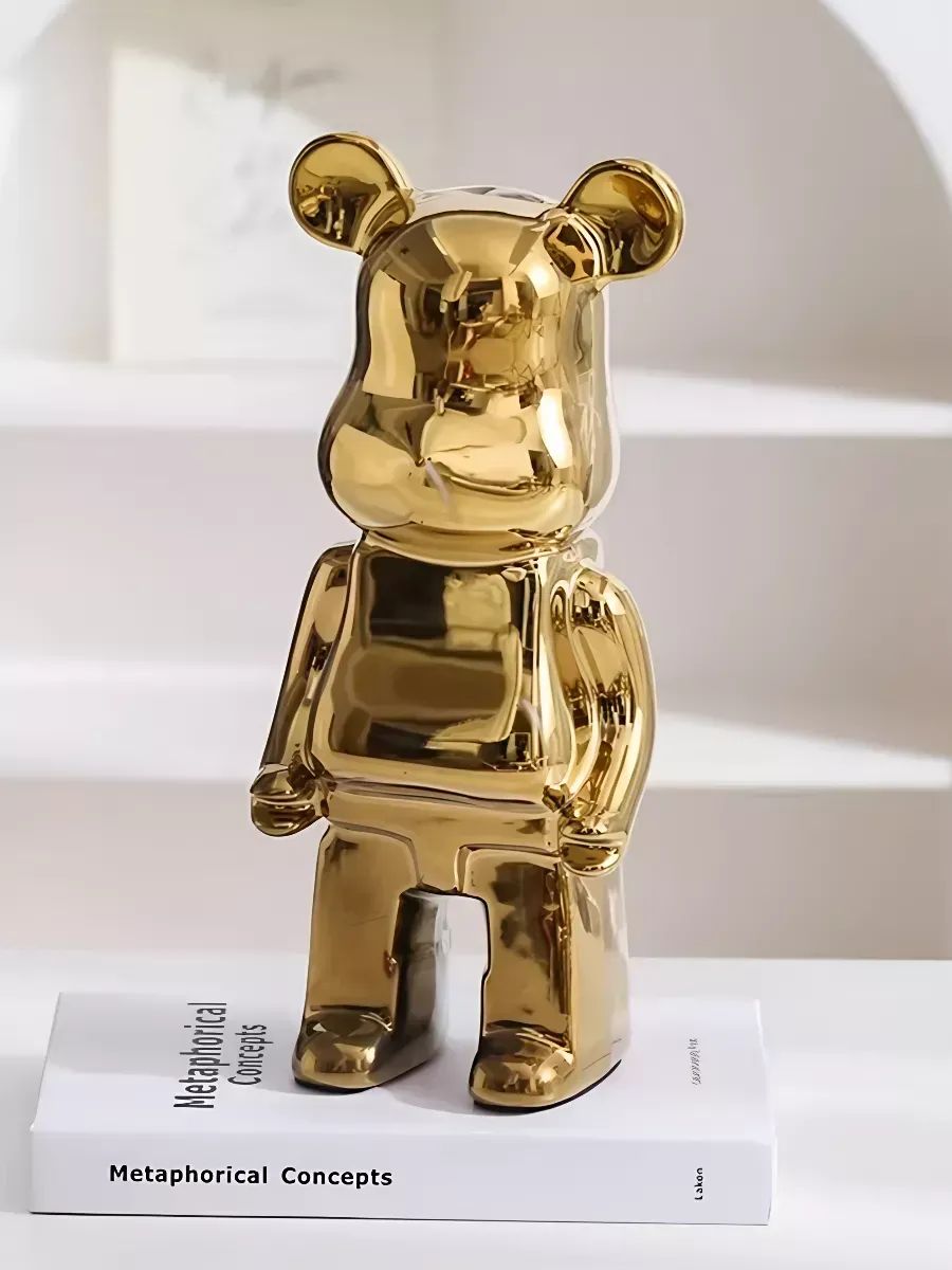 Статуэтка Микки Bearbrick Золотой 18 Китай HY088-6-3