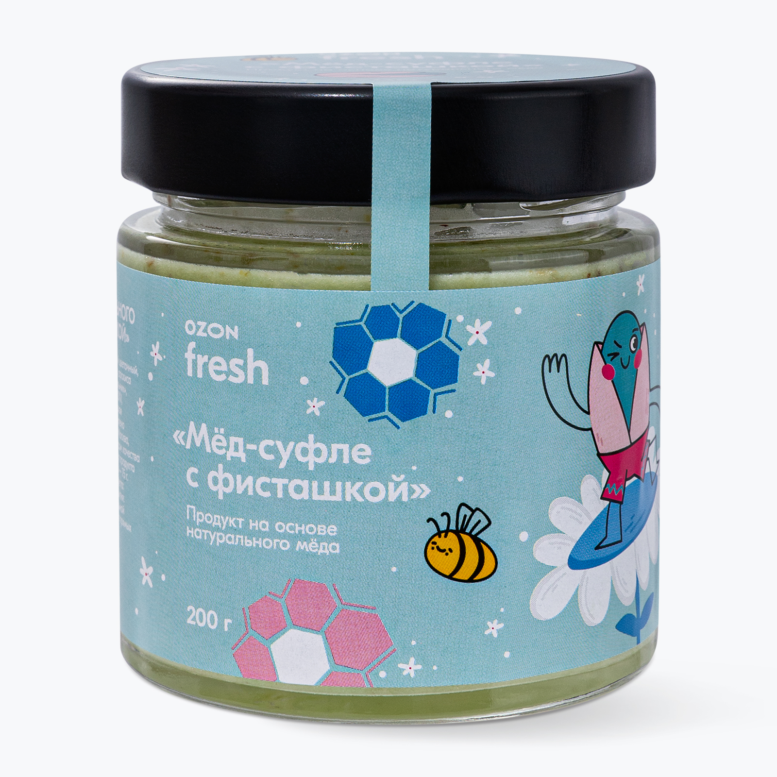Мед-суфлесфисташкой200г,Ozonfresh