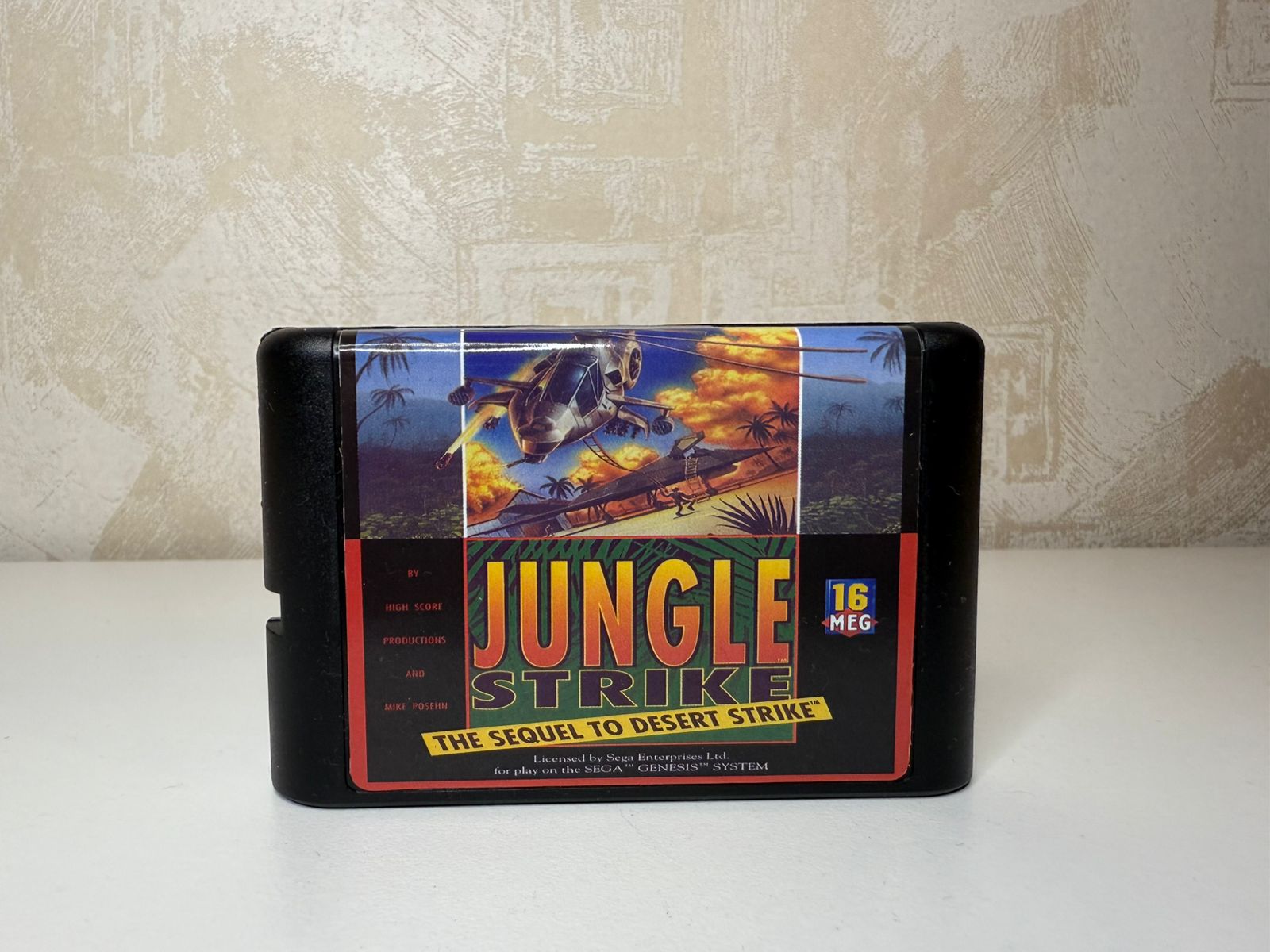 ИгровойкартридждляSega(16bit)JungleStrike