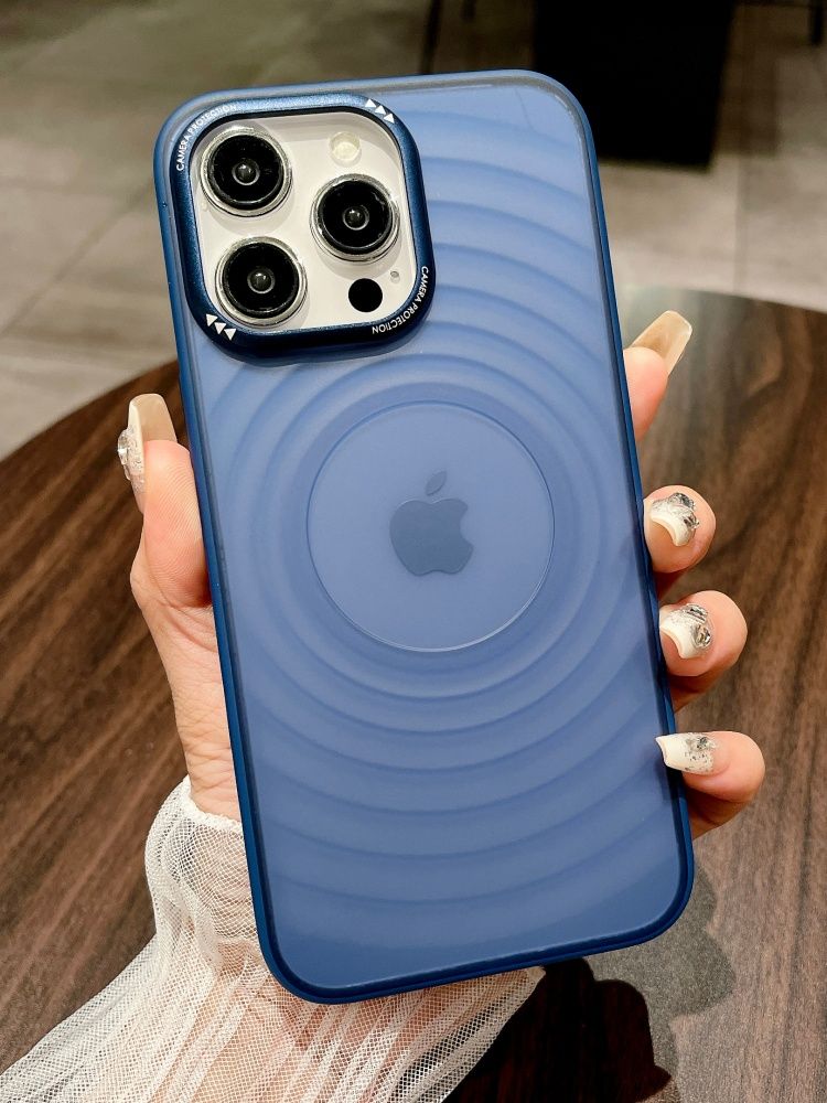 智能手机壳 用于 Apple iPhone 14, 热塑性聚氨酯, 蓝色