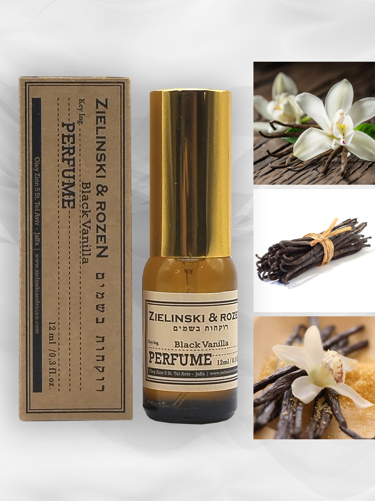 Духи Zielinski & Rozen Black Vanilla (Зелински Розен Черная ваниль