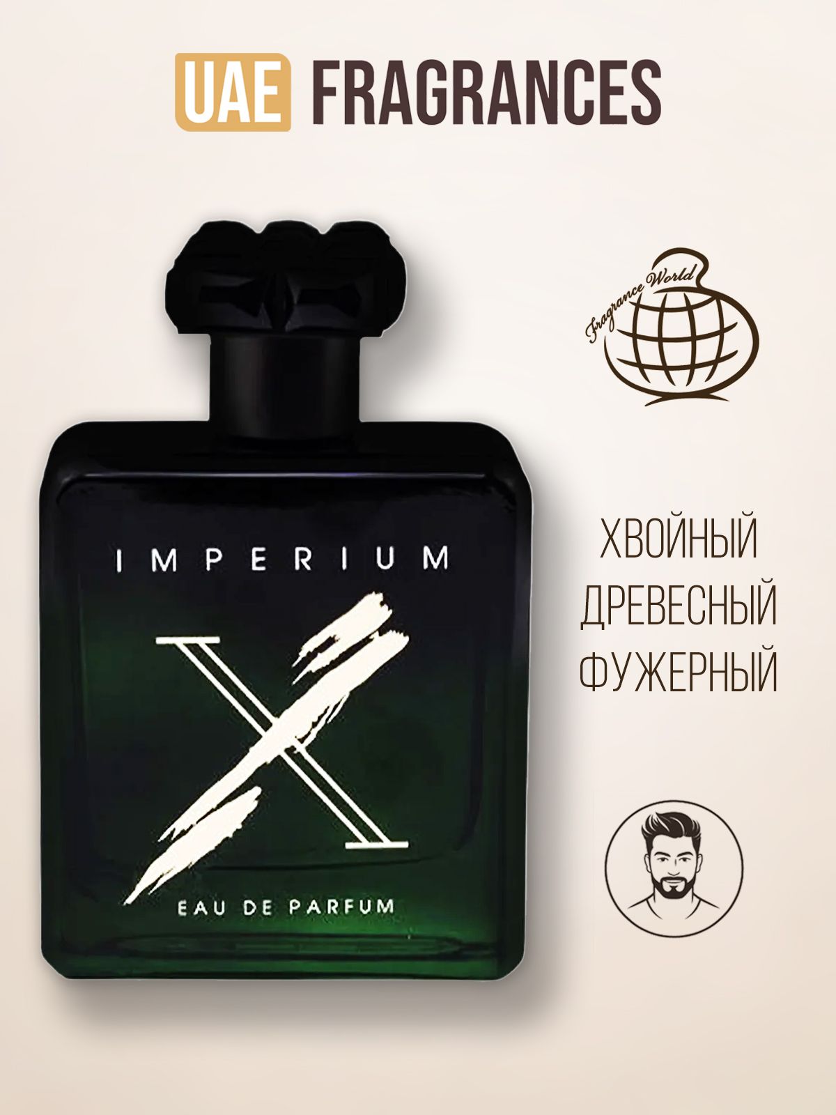 FragranceWorldImperiumXПарфюмернаяводамужскаяшипроваяснотамихвоиицитрусов,100мл