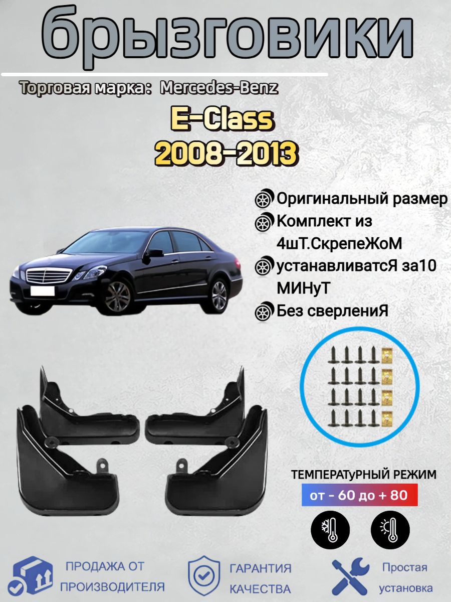 Брызговик Mercedes-Benz E-Class 13-17 (Сзади/ Справа)
