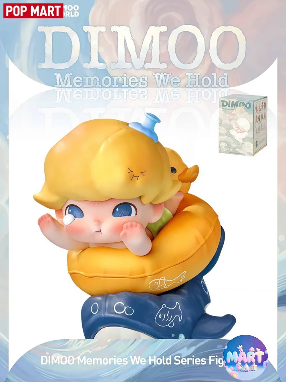 Dimoo First Awim 100% Original оригинал Коллекционная POP MART DIMOO Memories We Hold ...