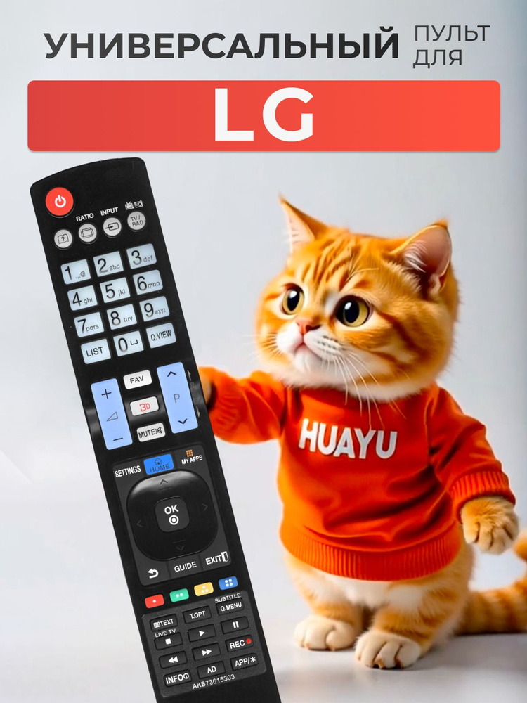Пульт AKB73615303 для телевизоров LG / Лж / Лджи HLG303 #1