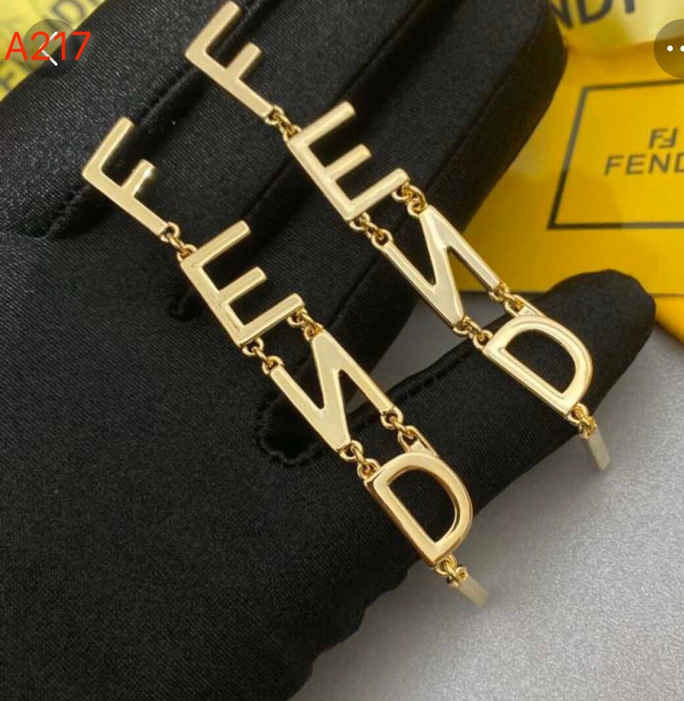 Fendi Серьги кольца #1