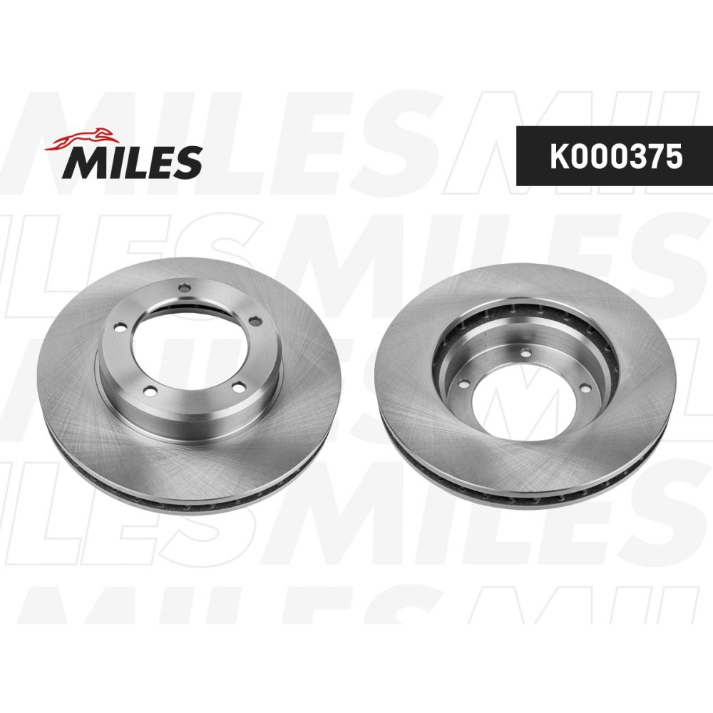 Диск тормозной передний d313мм. toyota land cruiser 100, lexus lx470 (uzj100) (trw df4506) k000375 MILES #1