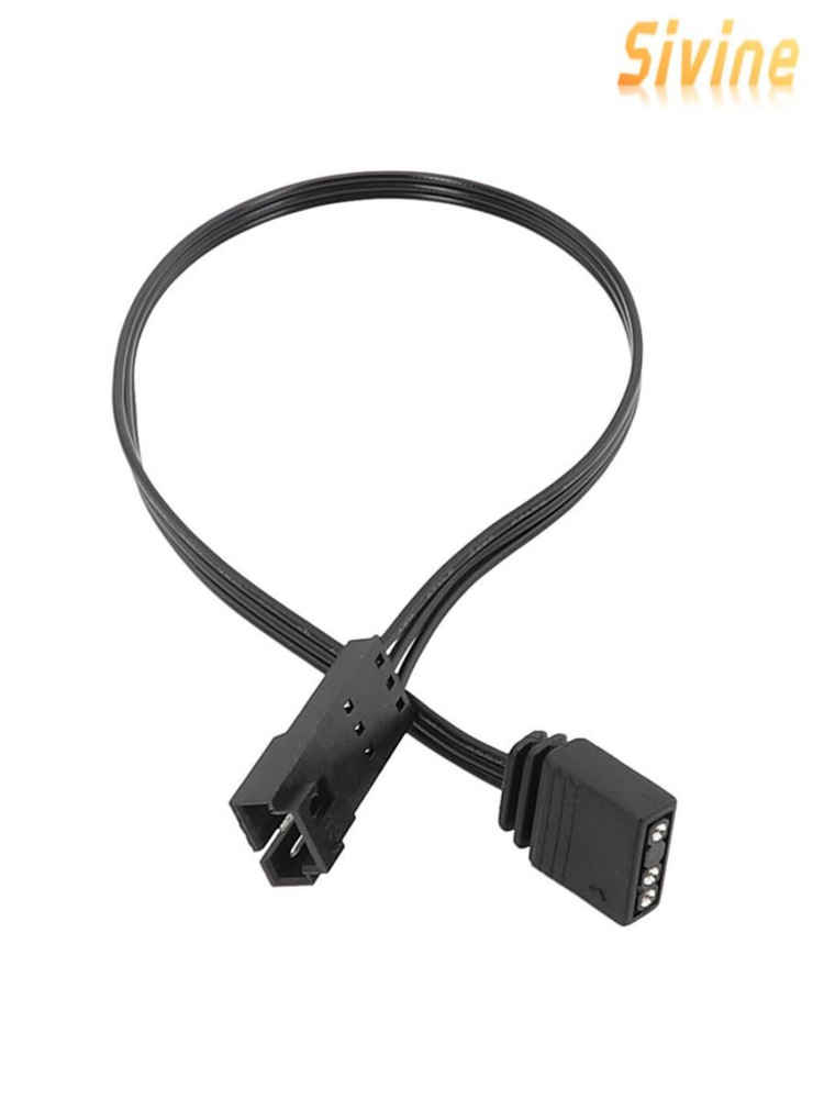 Кабель-Адаптер Для 5V ARGB 3PIN К Материнской Плате Гнездо #1