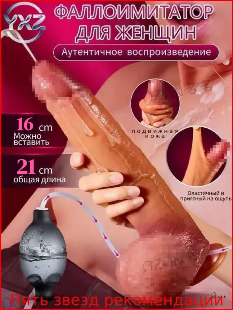 Фаллоимитатор, 21см #1