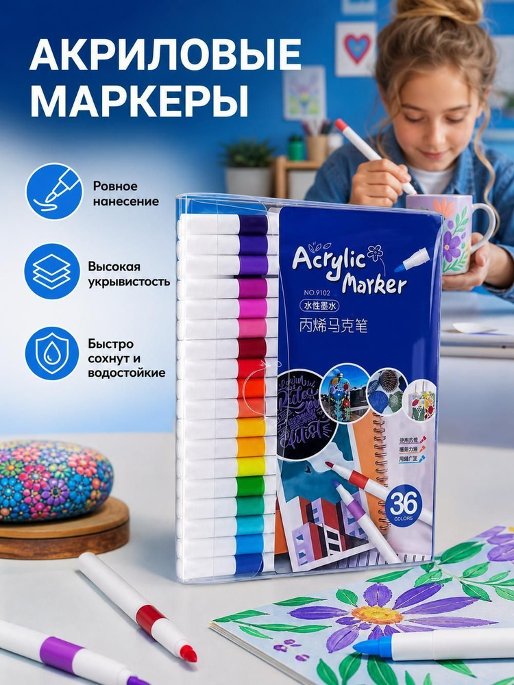  Маркер, 36 шт. #1