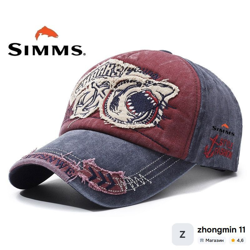 Бейсболка Simms #1