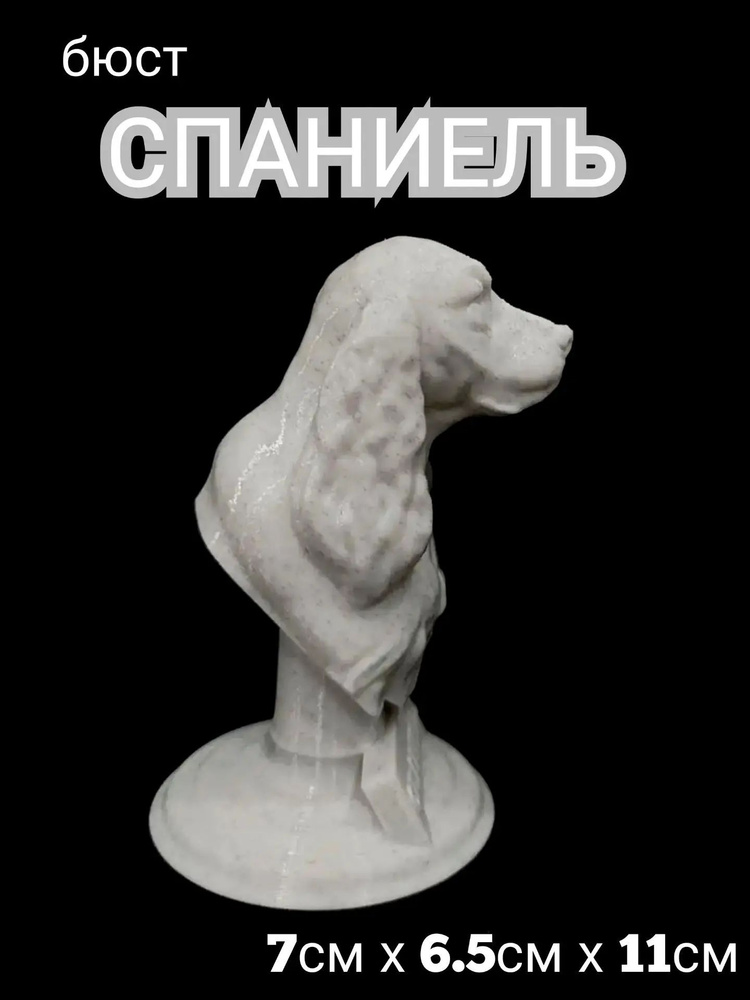 Бюст спаниель #1