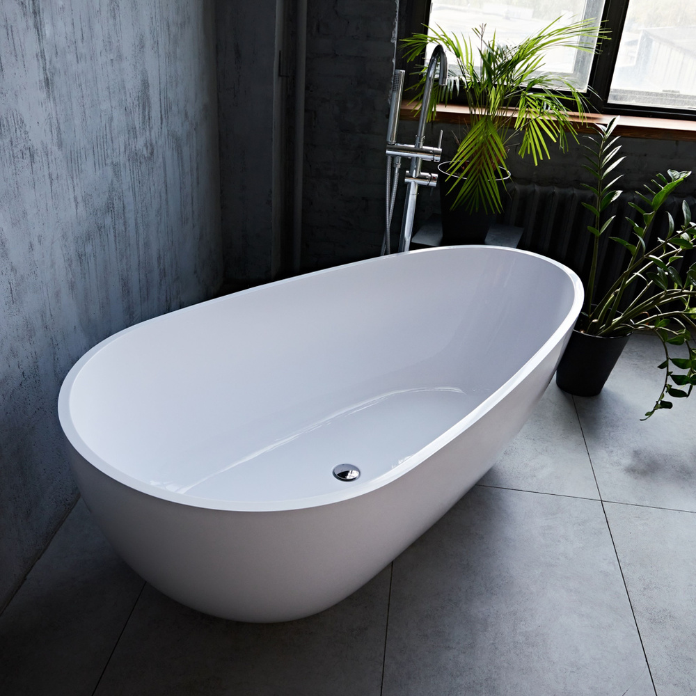 Ванна из искусственного камня Marmo Bagno Венеция 170*85 - купить по ...