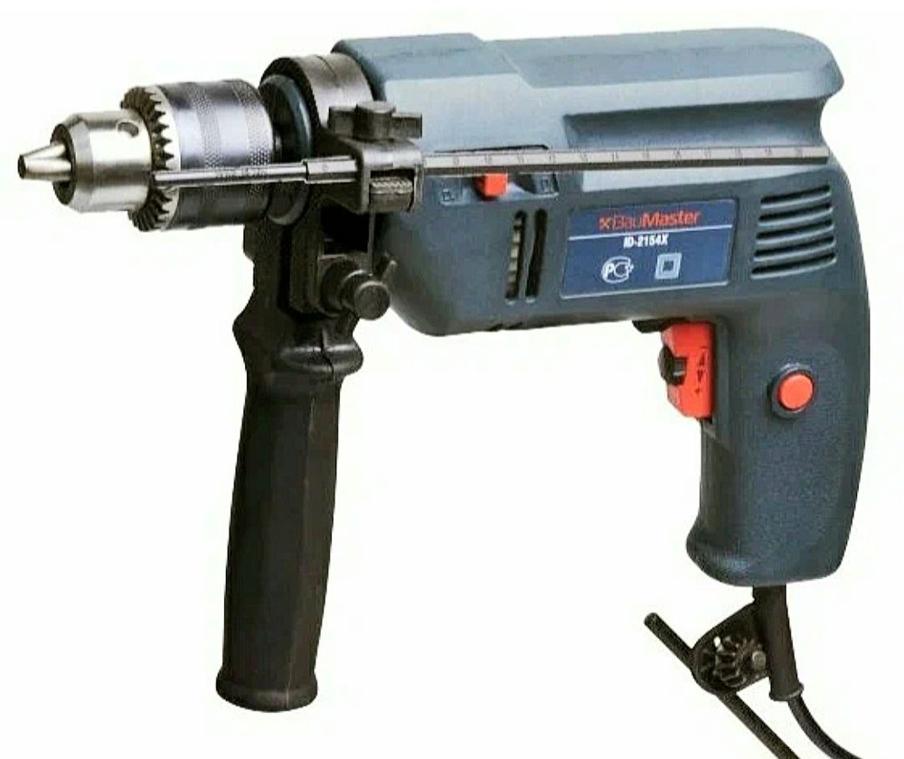 Дрель электрическая ударная BauMaster ID-2154X, 540w, 2850 об в мин 540 ...