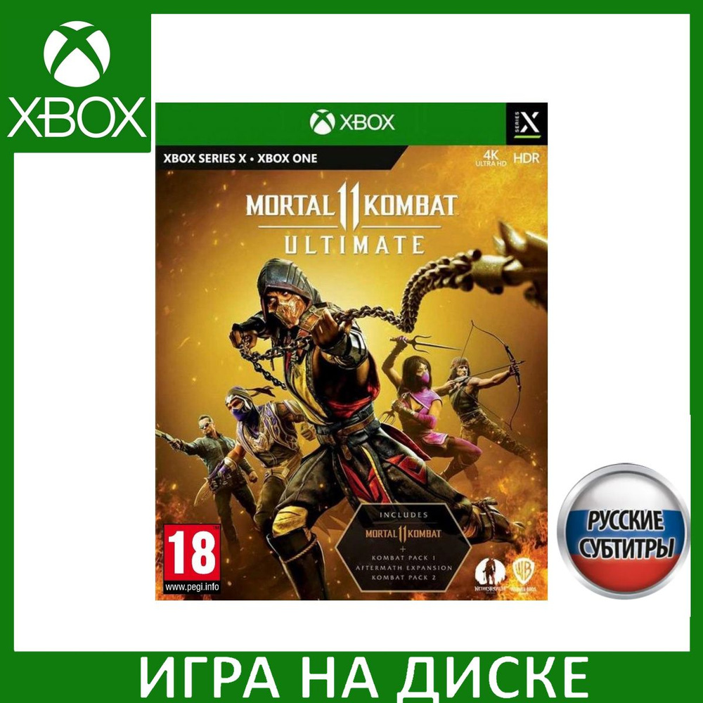 Игра Mortal Kombat 11 (XI) Ultimate Русская версия (Xbox One/Series X) Диск  для Xbox One и Xbox Series X