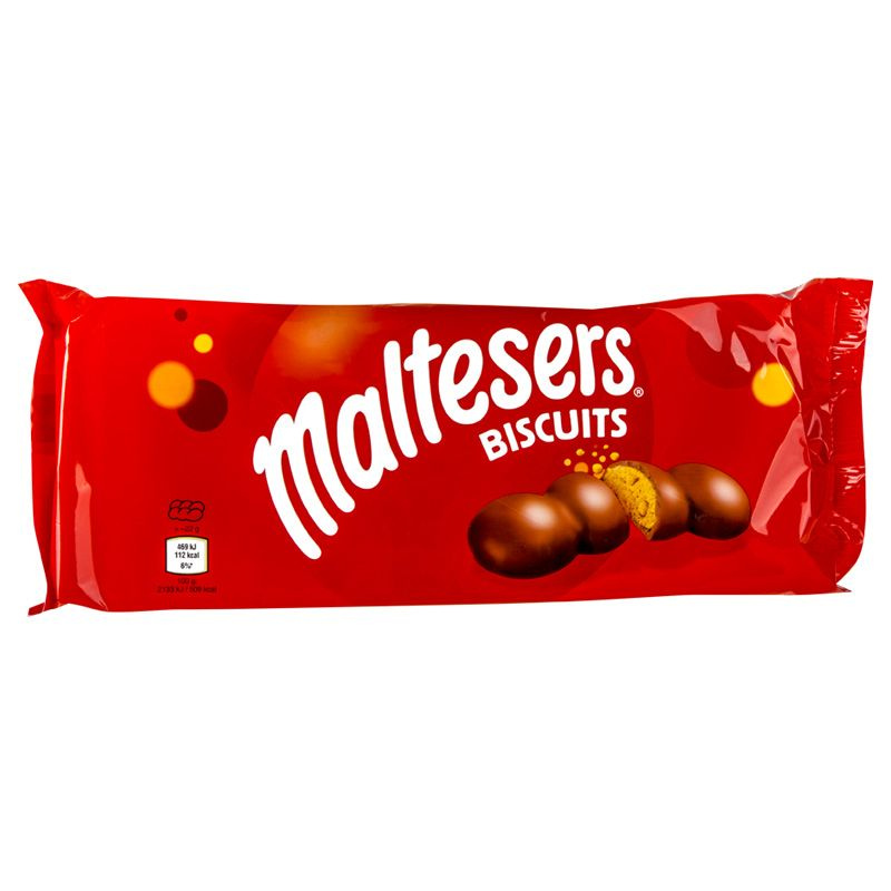 Печенье в шоколадной глазури Maltesers Biscuits, 110 гр #1