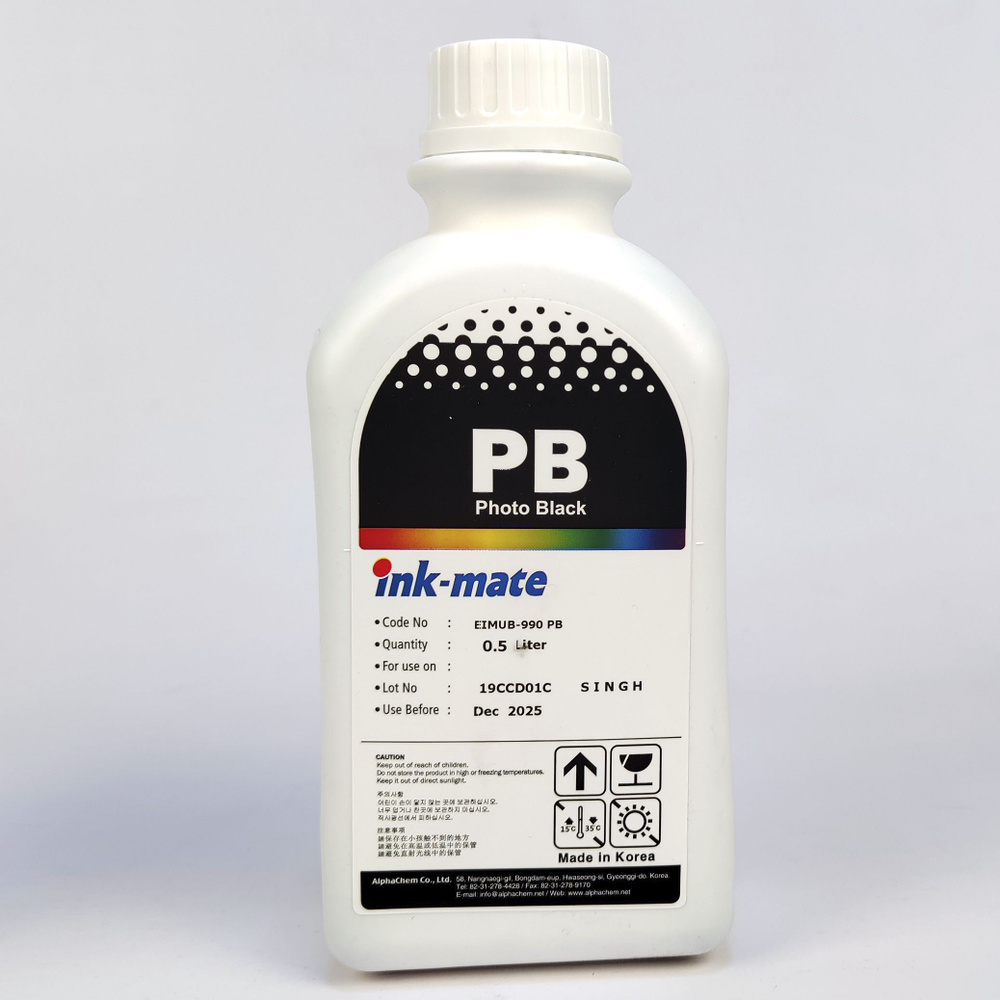 Чернила Фото Черные Ink-Mate для EPSON SureColor SC-T3000, T5000, T7000, T3200, T5200, T7200 и Epson #1