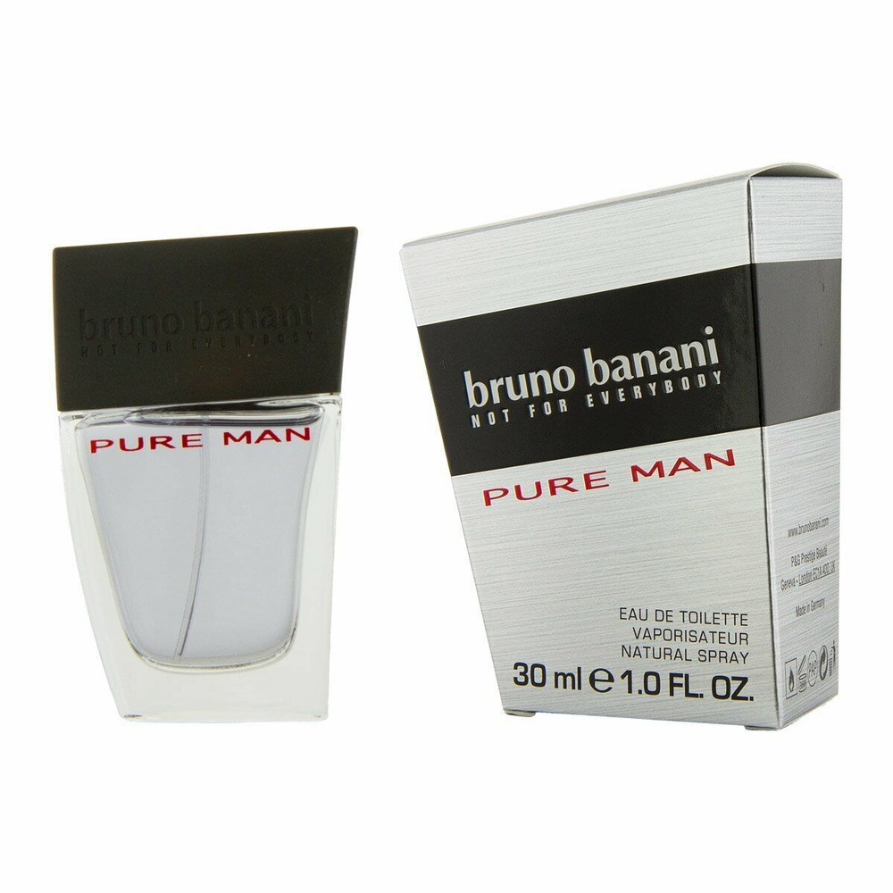 Bruno Banani PURE MAN Туалетная вода 30 мл (586569356)