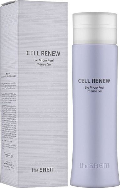 The Saem Отшелушивающий Гель скатка Cell Renew Bio Micro Peel Intense Gel, 160мл  #1