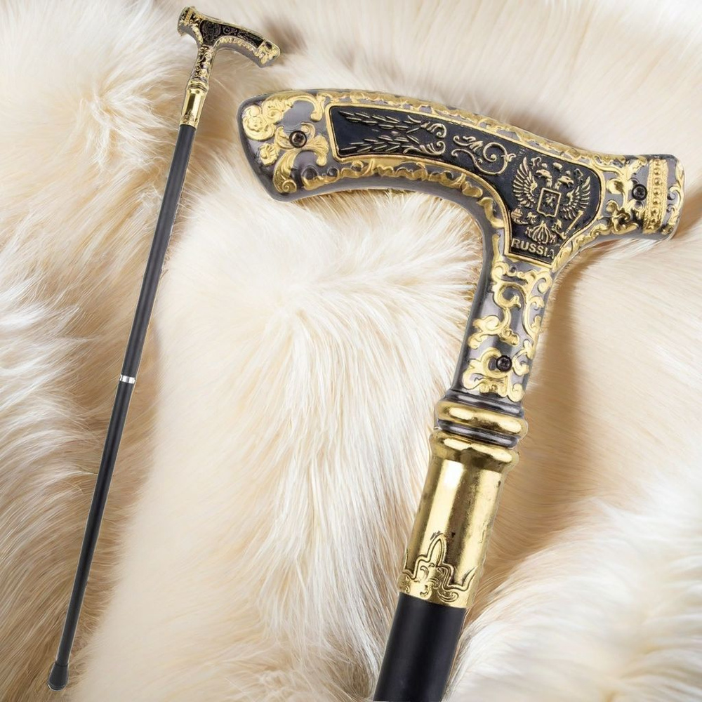 Трость , Элегантная Модная Винтажная для мужчин и женщин. алюминиевая ...