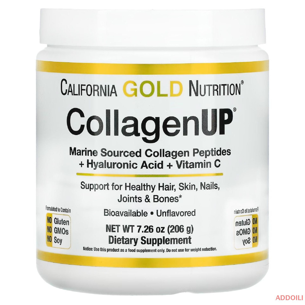 Коллаген морской гидролизованный California Gold Nutrition CollagenUP ...