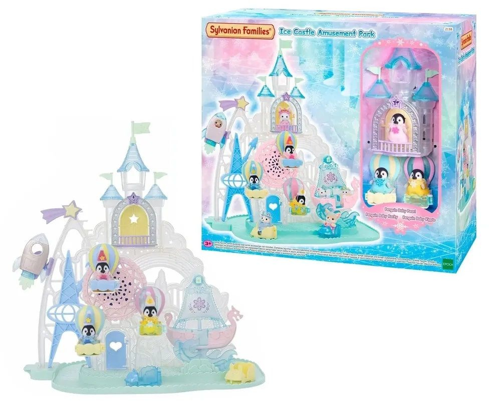 Игровой набор Sylvanian Families Парк развлечений Ледяной Замок, 2138 -  купить с доставкой по выгодным ценам в интернет-магазине OZON (1441827288)