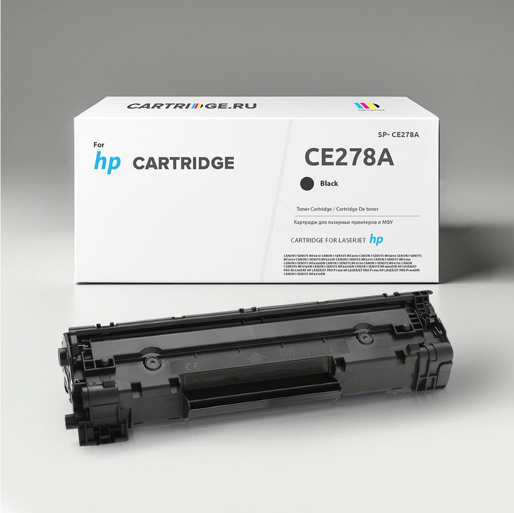 Расходник для печати Solution Print HP 78A / CE278A, Черный (black), для  лазерного принтера, совместимый купить по низкой цене: отзывы, фото,  характеристики в интернет-магазине Ozon (150152572)