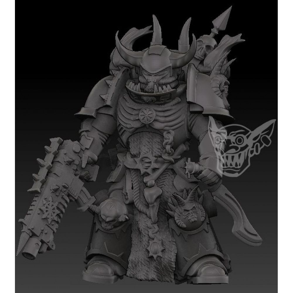 Chaos, Chaos Lord, Chaos Space Marines, Chosen, Conversion, Counts As Dark Vengeance