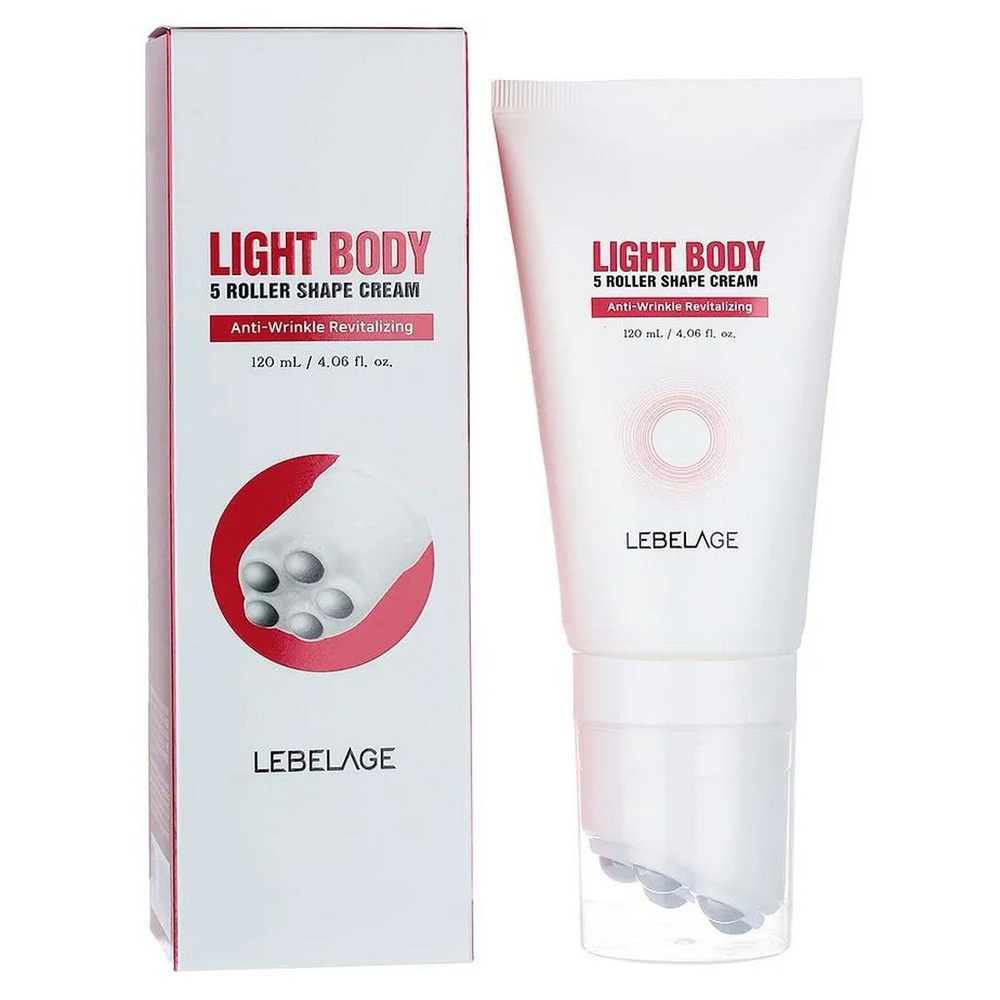 Lebelage Крем для тела массажный с 5 роликовыми шариками / Light Body 5 ...