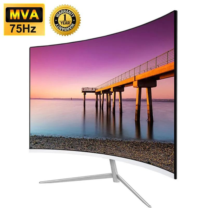 FYHXele 24" Монитор FY24FMC-W, белый #1