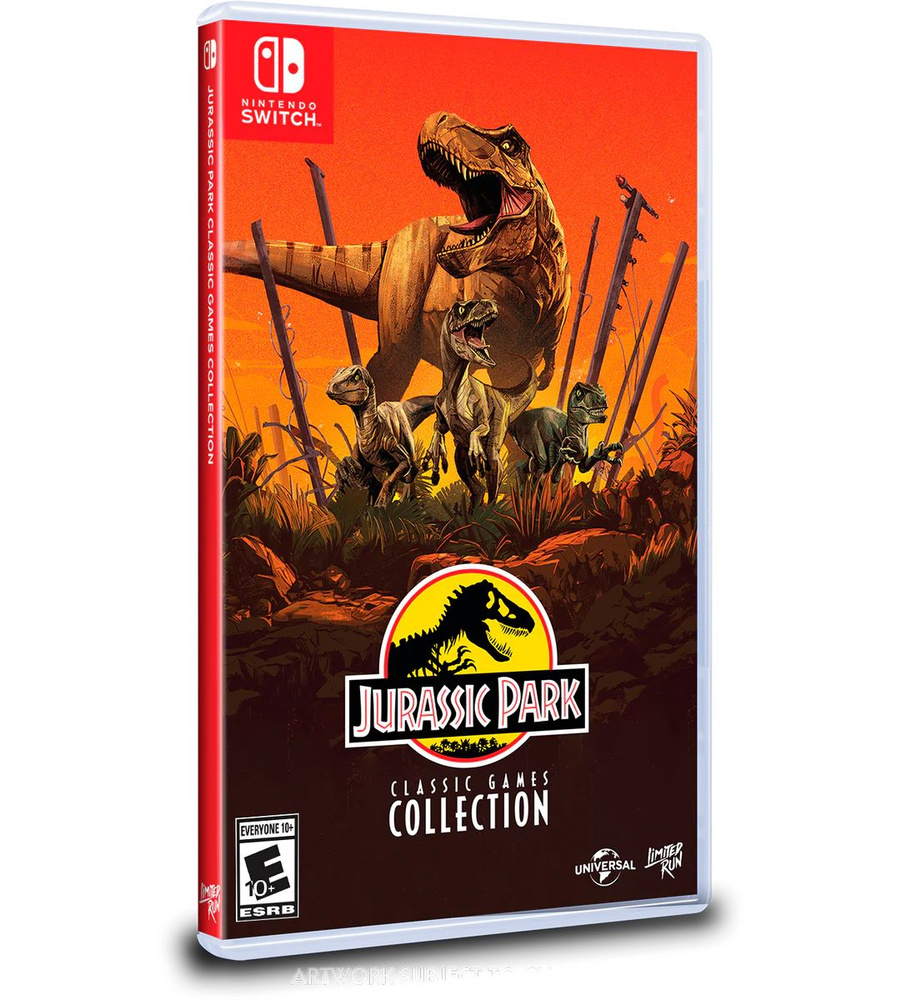 Игра Jurassic Park: Classic Games Collection (Nintendo Switch, Английская  версия)