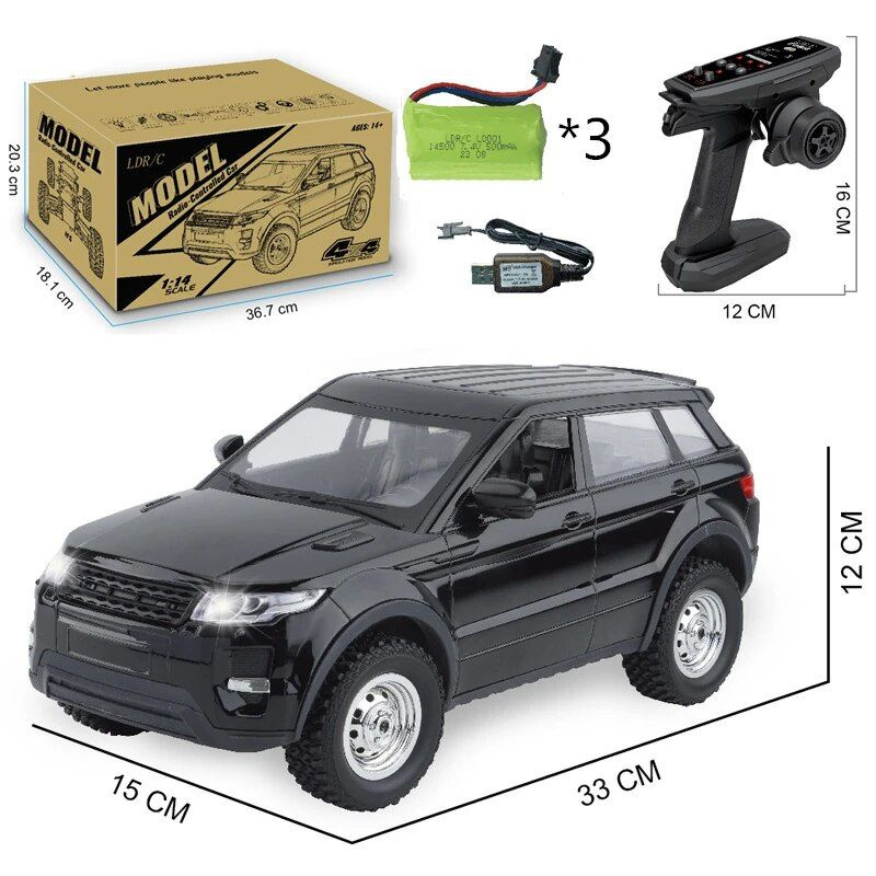 Автомобиль на радиоуправлении LDRC LD1299, масштаб 1/14, 4WD, для внедорожного восхождения, высокоскоростной, #1