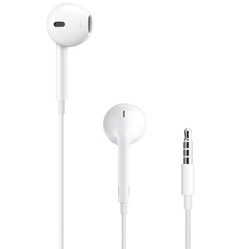 Apple Наушники проводные с микрофоном, 3.5 мм, белый #1