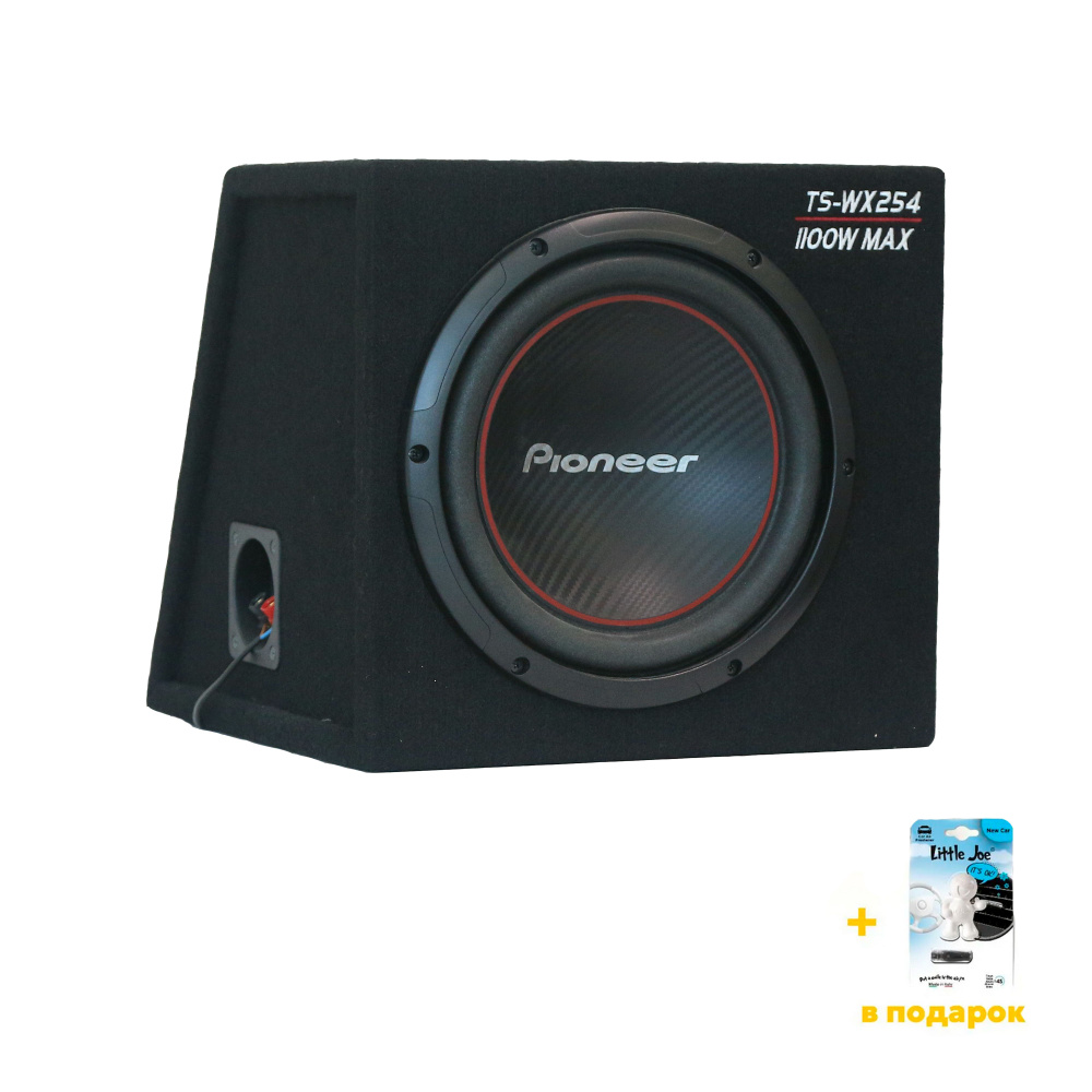 Сабвуфер автомобильный корпусной пассивный PIONEER TS-WX254, 1100Вт 34,5 см  х 32 см х 36,5 см - купить по выгодной цене в интернет-магазине OZON  (1473923482)