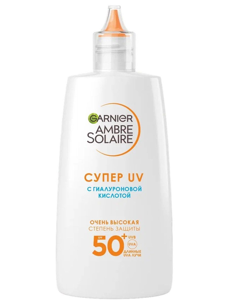 Garnier Ambre Solaire Флюид для лица солнцезащитный с гиалуроновой ...