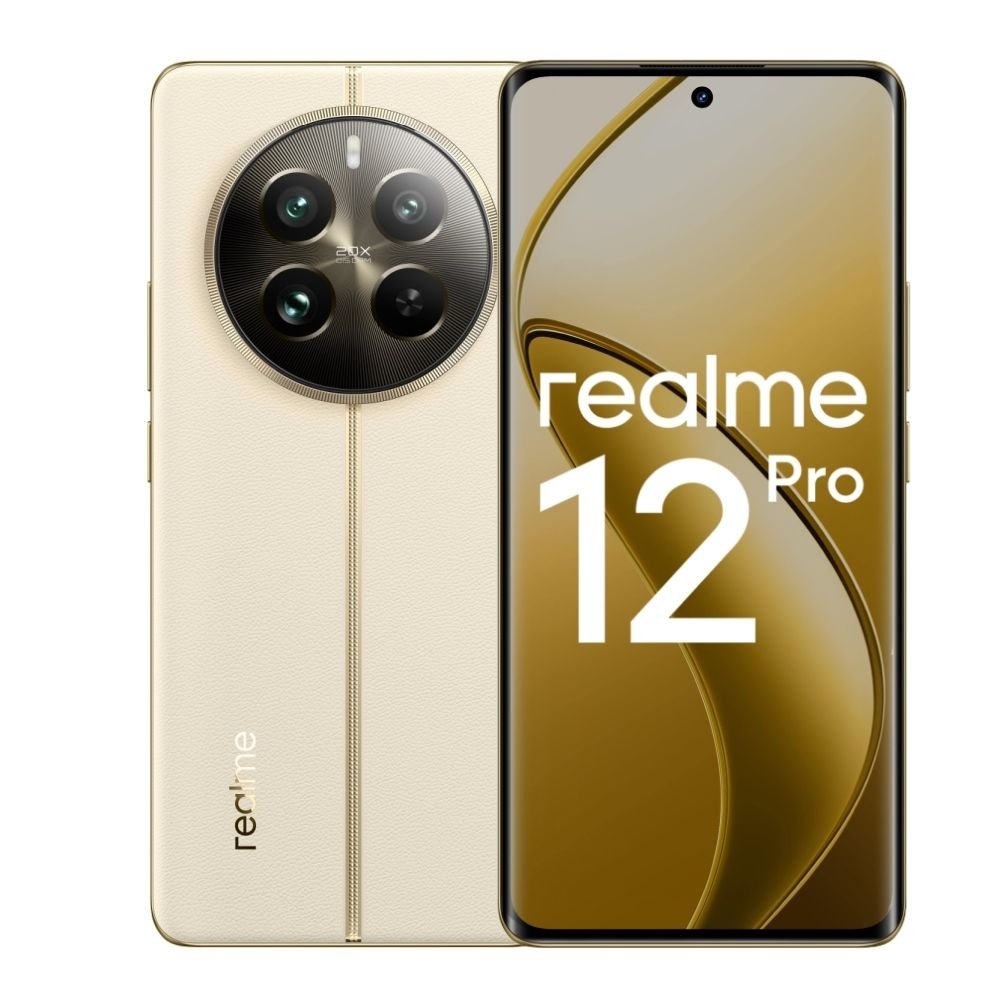 realme Смартфон 12 Pro 12/512 ГБ, бежевый #1