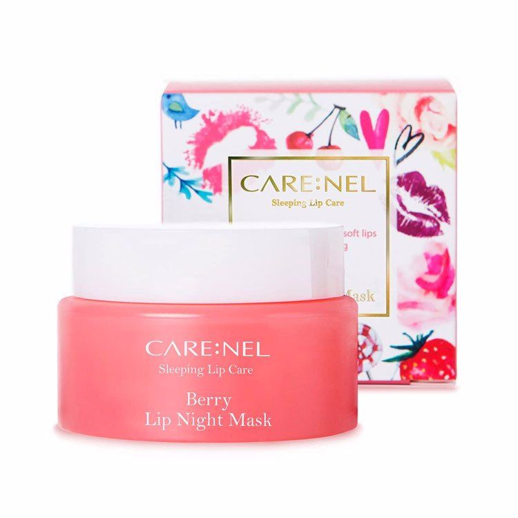 Care:Nel Lip Night Mask Berry Ночная бальзам-маска для губ с ягодным ароматом 23 гр, корейская косметика #1