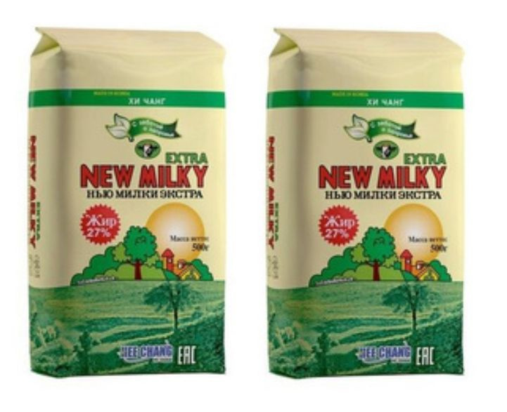 2 шт по 500 гр Молоко сухое ХИ ЧАНГ New Milky Extra (Нью Милки Экстра), Корея, Растительные сливки безлактозные #1