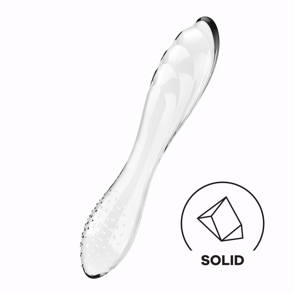 Фаллоимитатор Satisfyer Dazzling Crystal 1 стеклянный #1