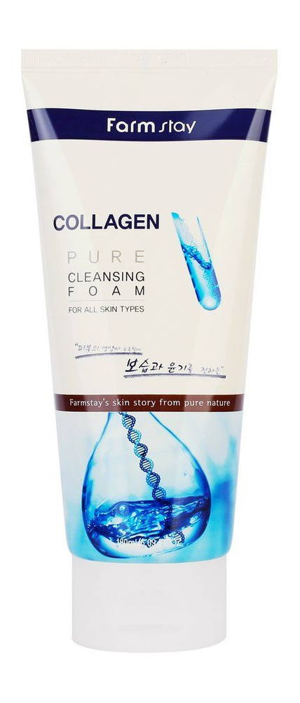 Очищающая пенка для лица с коллагеном Collagen Pure Cleansing Foam, 180 ...