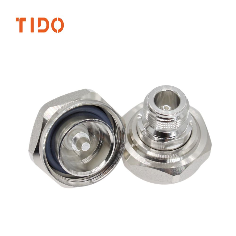 716M-NF, разъем на DIN-male - N-female,Переходник-адаптер (1 шт ...