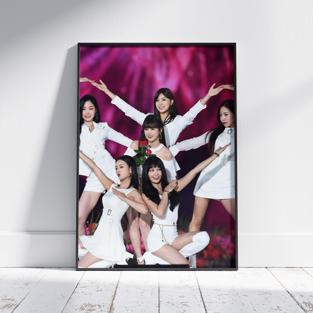 Плакат на стену для интерьера КПОП (Apink - Общее 5) - Постер по K-POP музыке формата А4 (21x30 см) #1