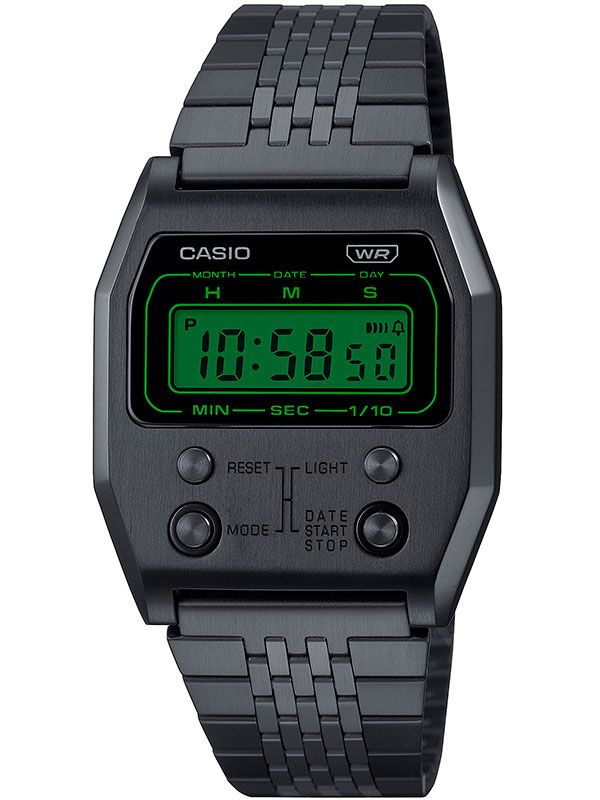 Электронные наручные часы Casio Vintage A1100B-1 с металлическим ...