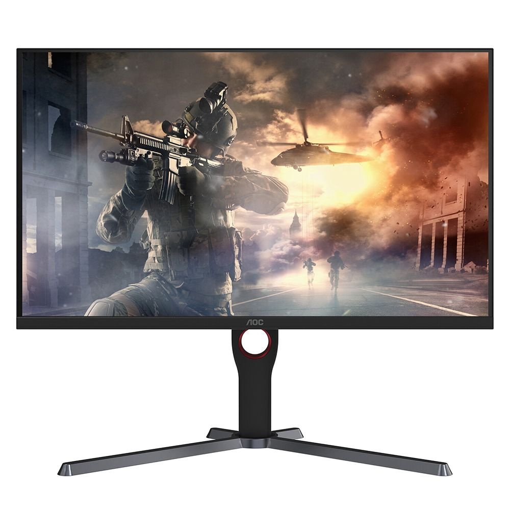 AOC 27" Монитор AOC U27G10 27"160Hz 1ms  Игровые мониторы, черный #1