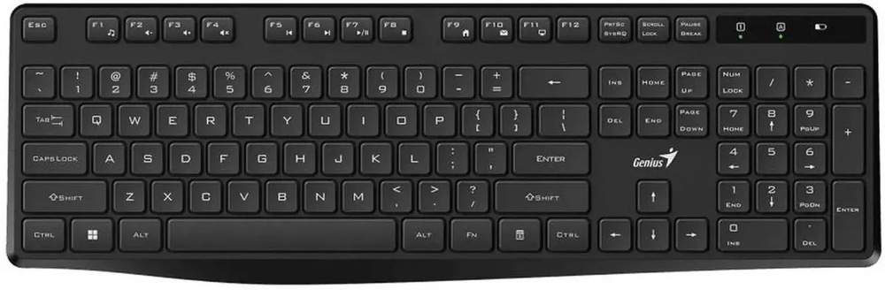 Беспроводная клавиатура Genius KB-7200 Black #1
