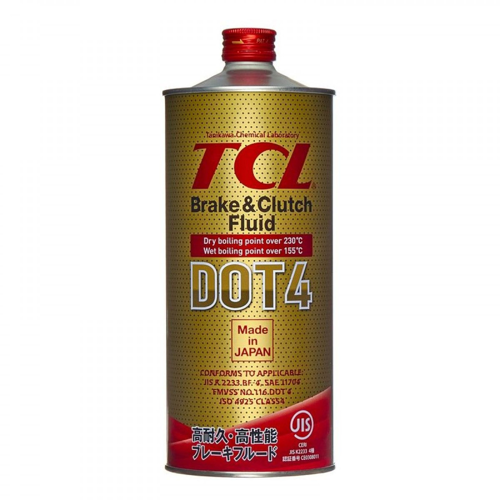 Жидкость тормозная TCL Тормозная жидкость DOT4 DOT 4 - купить по ...