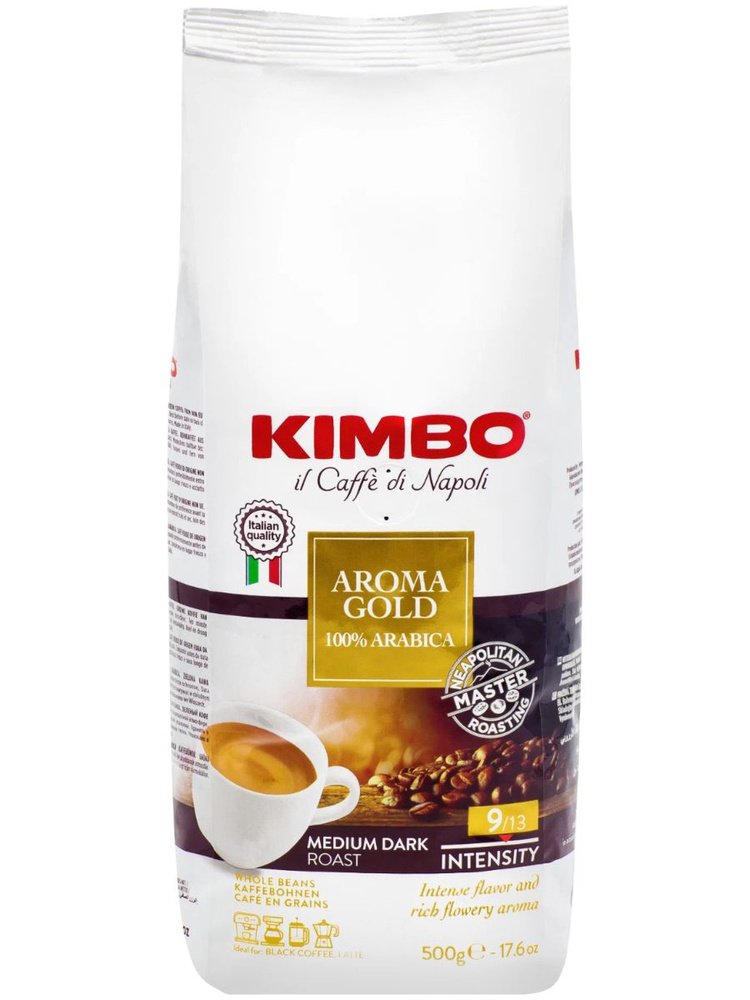 Кофе в зернах Kimbo Арома Голд, 500 г #1