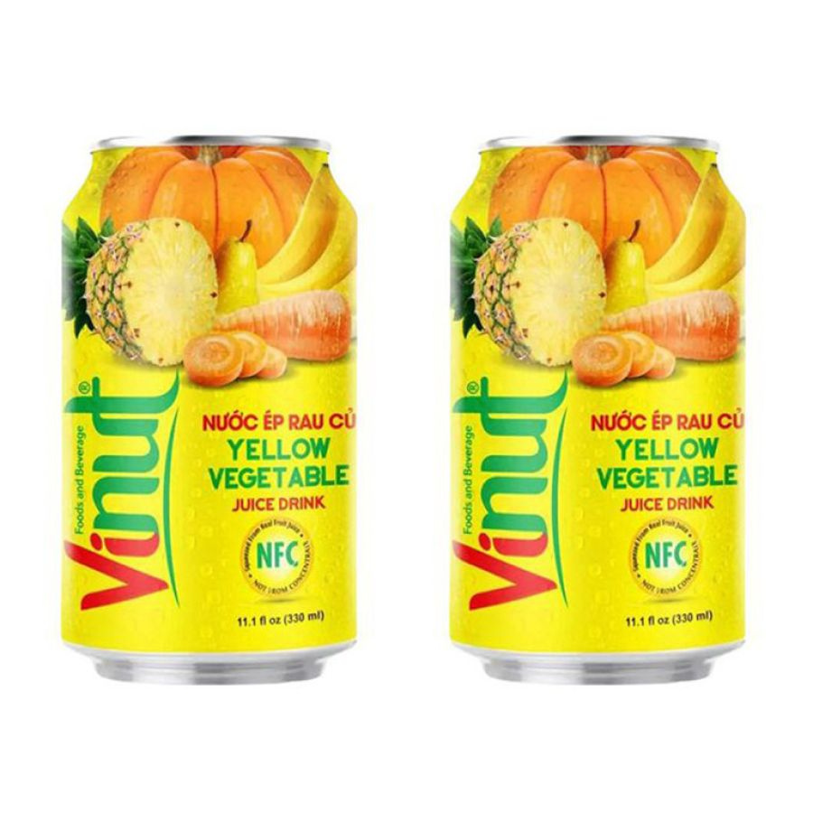Напиток Фруктово-овощной Yellow Vinut, 2 шт. по 330 мл #1