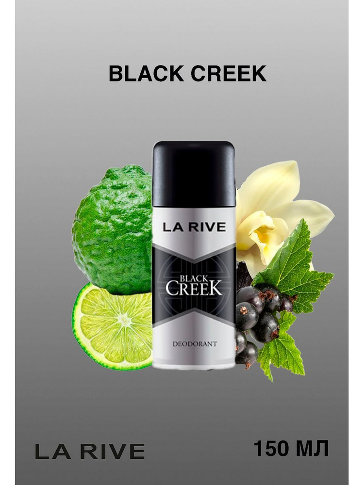 LA RIVE BLACK CREEK Парфюмированный дезодорант 150 мл #1