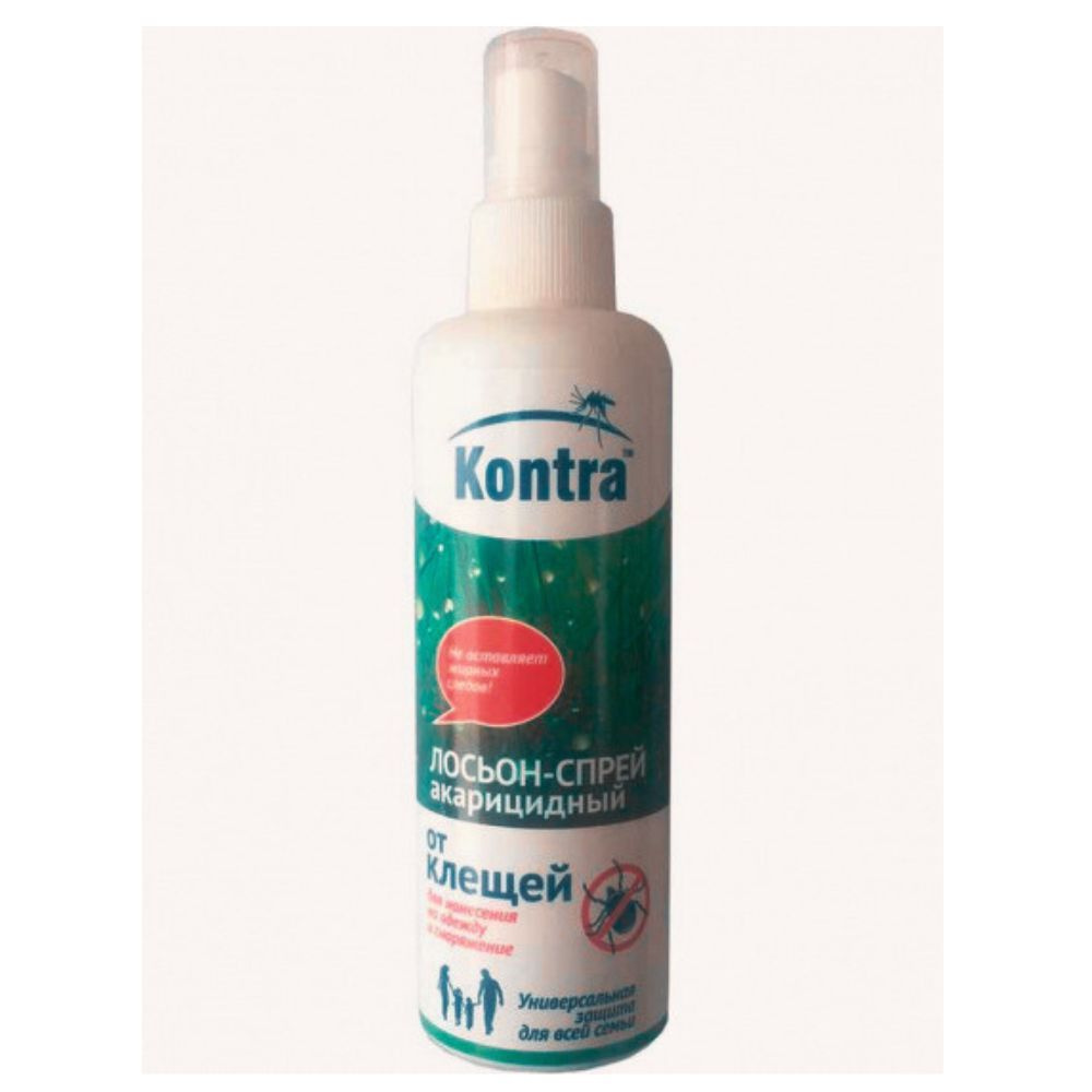 Kontra Лосьон-спрей от клещей акарицидный для нанесения на одежду и ...